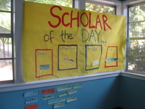 Scholar of the Day awards