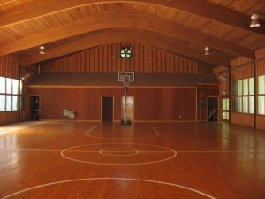 Basketball gym