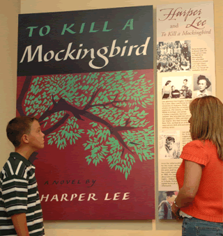 To Kill A Mockingbird exhibit in Monroeville