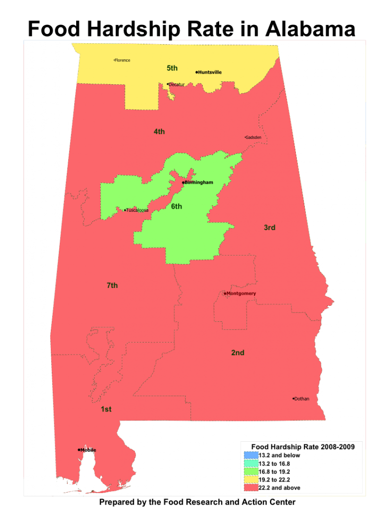 Food hardship Alabama