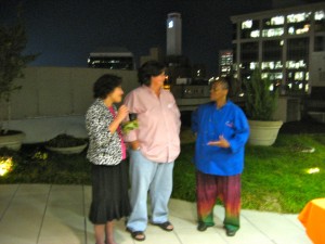 Chef Jarman with guests at Served in Birmingham