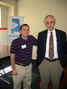 R.G. Lyons and Wayne Flynt at our Alabama Possible Summit