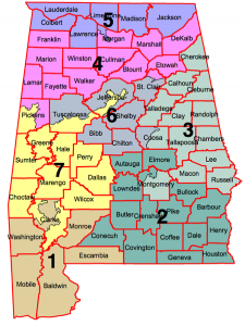 Alabama Congressional Districts