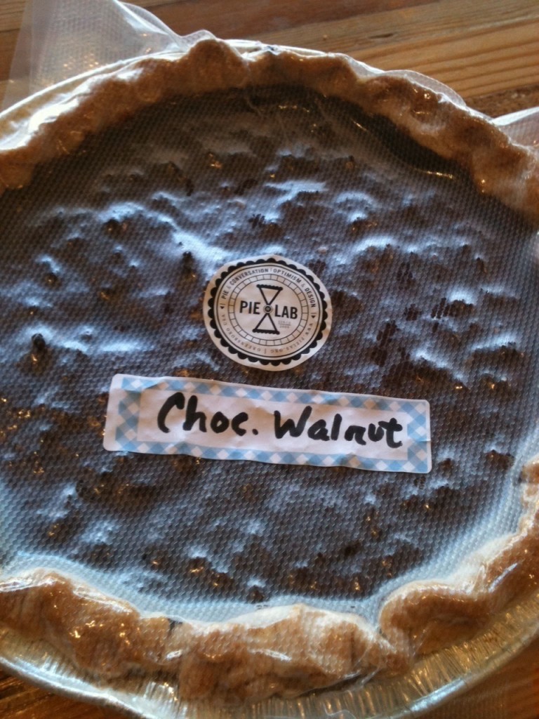 Chocolate Walnut Pie